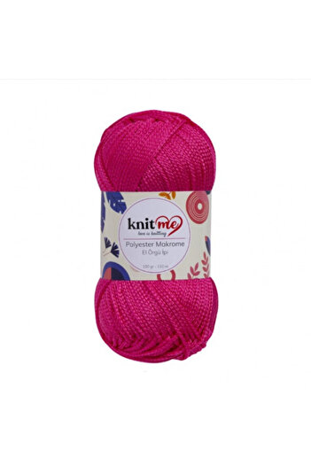 knitme Πολυεστέρας Μακραμέ 3 mm 100 Gr Πλεκτό Κλωστή 813