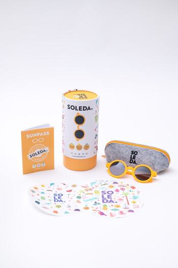 SOLEDA 0-12 Ay Bebek Güneş Gözlüğü Melon