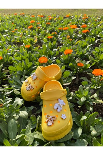 Hızlı Al GIRL'S STONE CROSS SLIPPERS