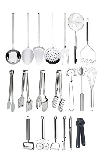 Mumu 20 Piece Cooking and Serving Utensils Set