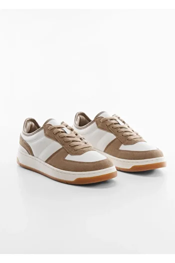 MANGO Man Sneakers aus Leder