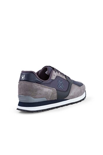 BUCKHEAD Buck4022 Fundamental Erkek Gri Sneaker Spor Ayakkabı