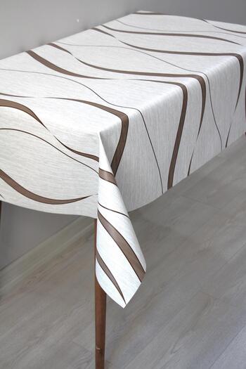 DDHOME Lined Erasable PVC Oilcloth Tablecloth 151-A