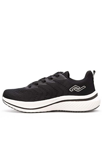 Jump 29771 Men's Black and White Laced Memory Foam Memory Sole Orthopedic Sports Shoes
