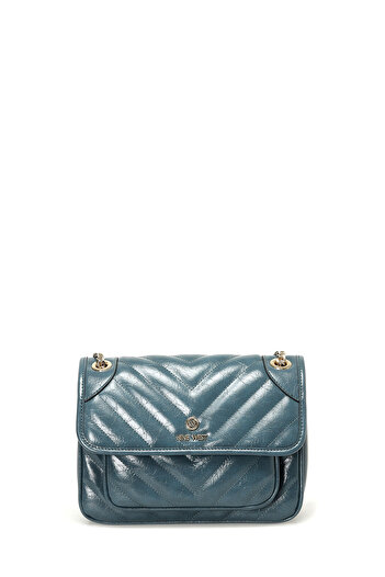 Nine West DARLA NGT128021 3FX Mavi Kadın Omuz Çantası
