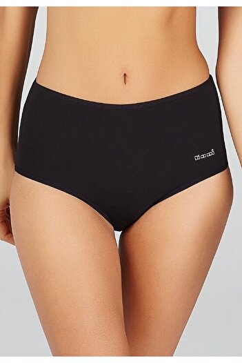 Kom Γυναικεία Basic Maxi 2-pack βαμβακερά ψηλόμεσα εσώρουχα σε χρώμα δέρματος νέας σεζόν