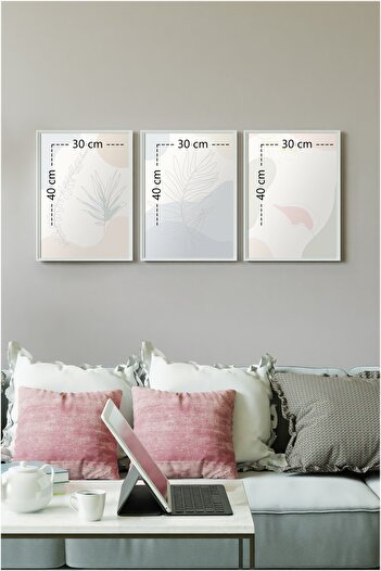 ÖZCANLAR ÇERÇEVE Özcanlar Decoration Multiple Frames Prints Print Set Home Decor Home Decor Painting