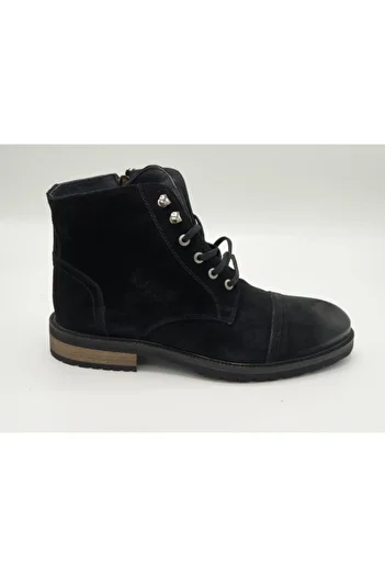 MARCOMEN 9599 Μαύρες Suede Ανδρικές Μπότες
