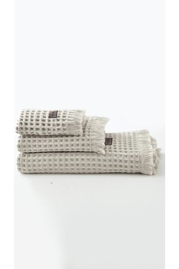 Ecocotton Seren Beige 3-Piece Towel Set