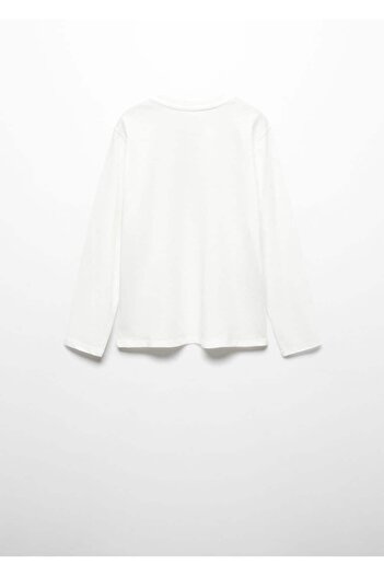 MANGO Kids Langärmliges gemustertes T-Shirt
