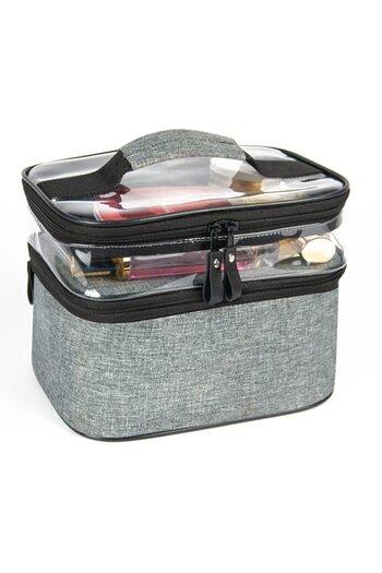 Ankaflex Practical Women's Bag Foldable Care Makeup Bag Travel Organizer Lunch Box
