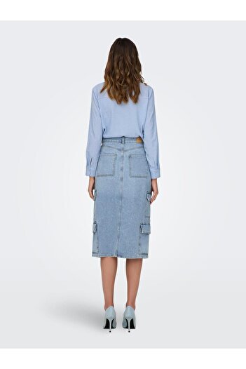 ONLY ONLPOSEY HW MIDI CARGO DNM FUSTA CRO