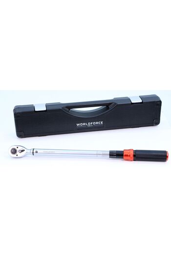 Worldforce TORQUE WRENCH 1/2" 60-330 NM BAGED PROFESSIONAL 72 TEETH RATCHET