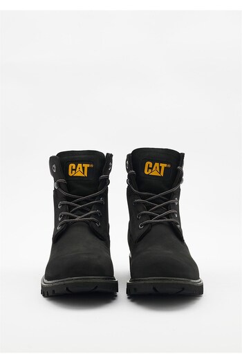 Caterpillar Golden Erkek Siyah Nubuk Bot