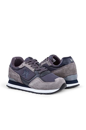 BUCKHEAD Buck4022 Fundamental Erkek Gri Sneaker Spor Ayakkabı