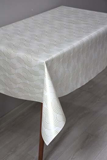DDHOME Lined Erasable PVC Oilcloth Tablecloth 107-A