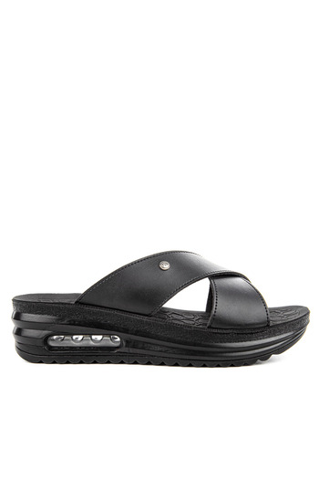 Muya Mafy Black Sole Daily Women's Slippers