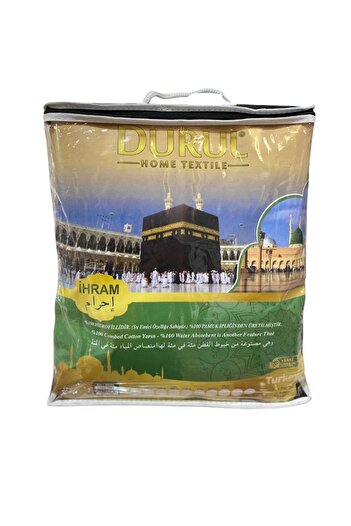 Durul Hajj - Umrah Suit / Cotton Jacquard Towel Ihram Set 2 Pieces