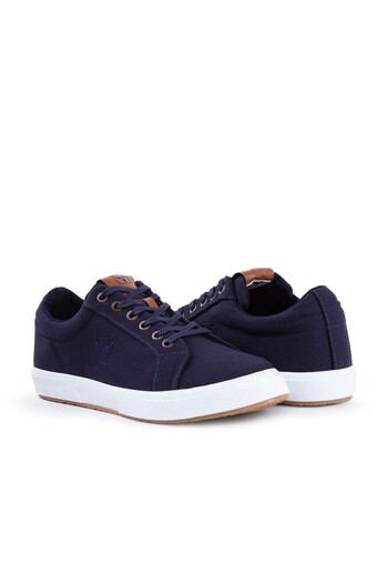 BUCKHEAD 4213 Mayer Lacivert Yazlık Keten Comfort Sneaker Spor Ayakkabı