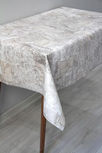 DDHOME Lined Erasable PVC Oilcloth Tablecloth 125-A
