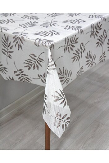 DDHOME Non-Slip PVC Wipeable Oilcloth Tablecloth 003-Cahveyaprak