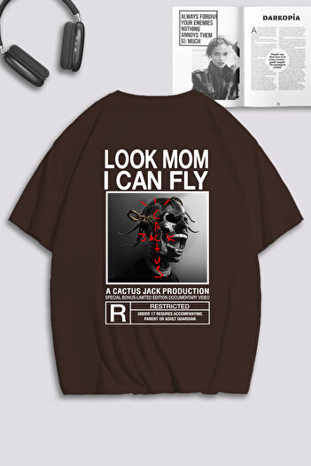 macklin Unisex Γυναικεία Ανδρικά T-shirt Travis Scott Dark Skeletion Ειδικού Σχεδιασμού με στάμπα μεγάλου μεγέθους