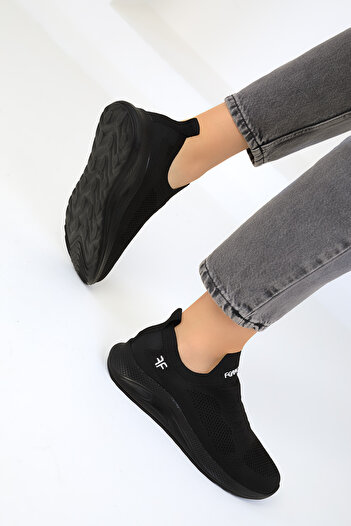 SOHO Siyah-Siyah Kadın Sneaker 16979