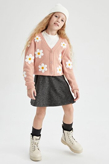 DeFacto Girl's Pleated Skirt Z4073a622wn