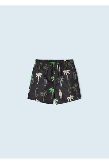 MAYORAL Boy's Printed Shorts - Black 3684