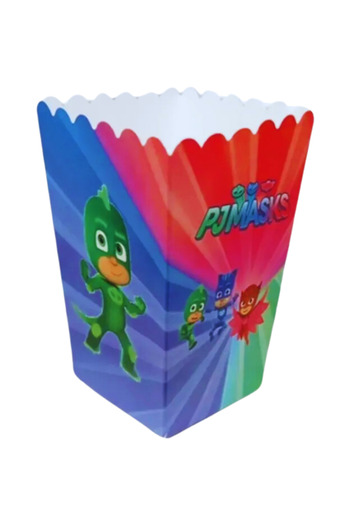 İN3DEX Pj Masks Popcorn Corn Box 8 Pieces