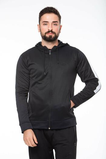 Lotto Ανδρικό φούτερ R9645 Fleece Sweat Fz Hd Pl
