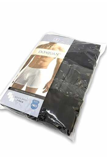 josejuan Ανδρικό 3-συσκευασία Boxer Koton, Lycra Waist Written Rubber 1003