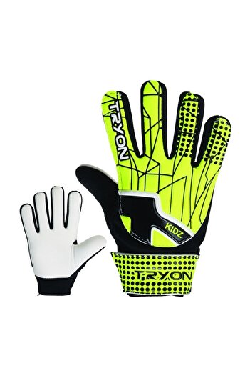 TRYON Kidz Children's Goalie Gloves Green