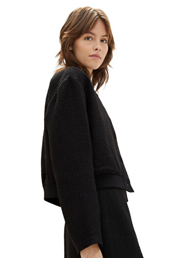 Tom Tailor Denim Femeie / Fată Adult negru adânc
