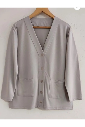 modagüven Mother Cardigan Glorya Χτενισμένο Βαμβακερό