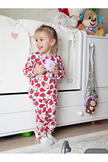 Krazber Fata |   Maneca lunga | Imprimat |   Set de pijamale