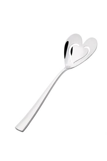 Nehir can & canan serving spoon - serving spatula shovel 2 pcs 18/10 stainless steel