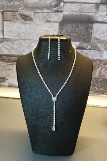 KATIA - Necklace and Earring Set - Special Occasions, Evening Dress and Engagement Set Princesses Accessory