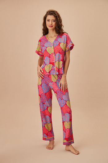 SUWEN Crush Masculine Pajama Set
