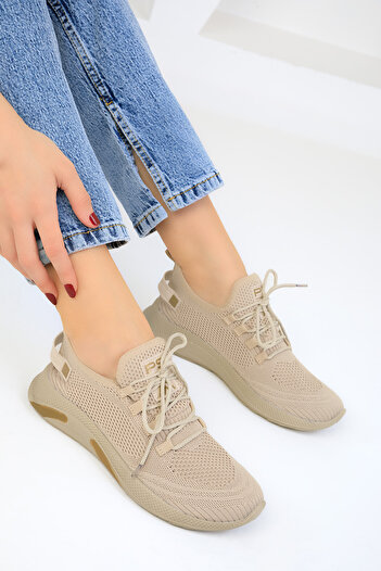 SOHO Bej Kadın Sneaker 16884
