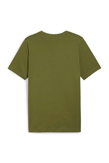 Puma Herren T-Shirt - ESS+ Essentials 2 Col Logo Tee, Rundhals, Kurzarm, uni