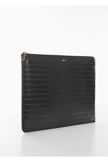 MANGO Woman Animal Pattern Laptop Bag