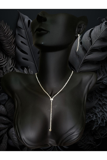 KATIA - Necklace and Earring Set - Special Occasions, Evening Dress and Engagement Set Princesses Accessory