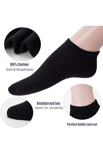 nettofit 6 Pairs of Women's Booties Socks
