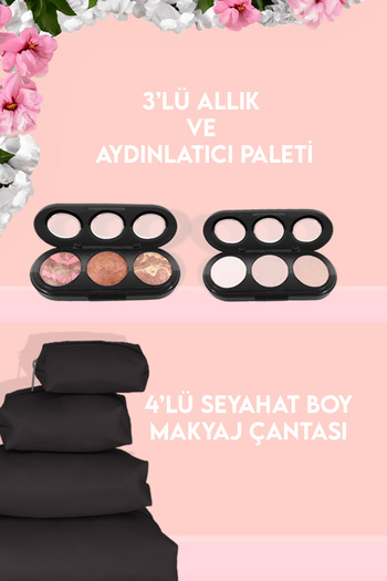 MUJGAN Manolya Makyaj Seti Koyu Ton
