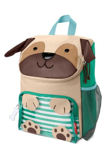 Skip Hop Boy's Zoo Big Kid Pug Backpack