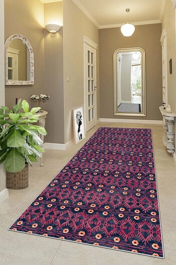on the clouds Ethnic Rug Patterned Digital Printed Washable Non-Slip Based Modern Living Room Carpet and Floor Mat