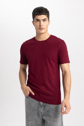 DeFacto Slim Fit Crew Neck Short Sleeve T-Shirt M6606AZ24SP