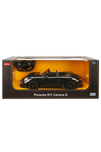 Rastar 1:12 Porsche 911 Carrera S Uzaktan Kumandalı Işıklı Araba Siyah