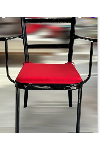 DÜŞLER EV TEKSTİLİ 40*40 Red Chair Cushion